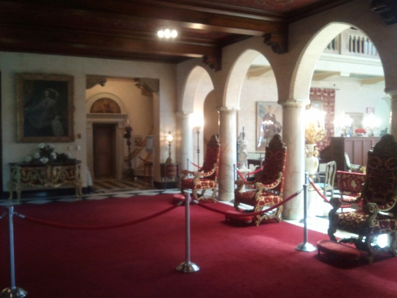 John Ringling's Foyer at his winter home in Sarasota FL - Ca'D'Zan