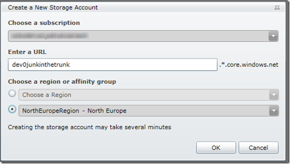 CreatingStorageAccounts